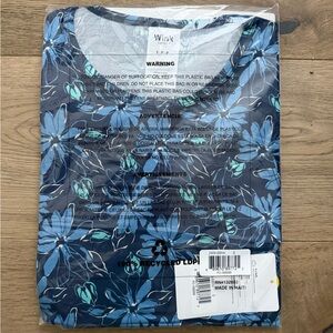 Wink Navy Floral Undershirt